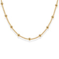 Elea | Gold Filled Beaded Necklace